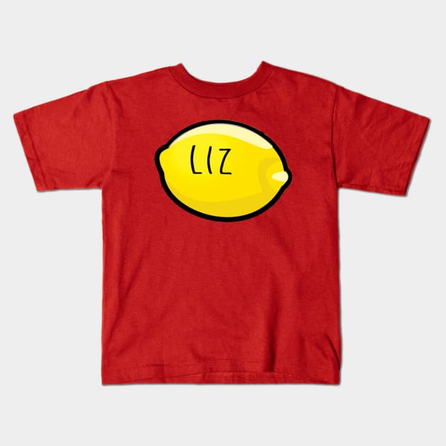 Liz Lemon the Lemon Kids T-Shirt by awcheung2